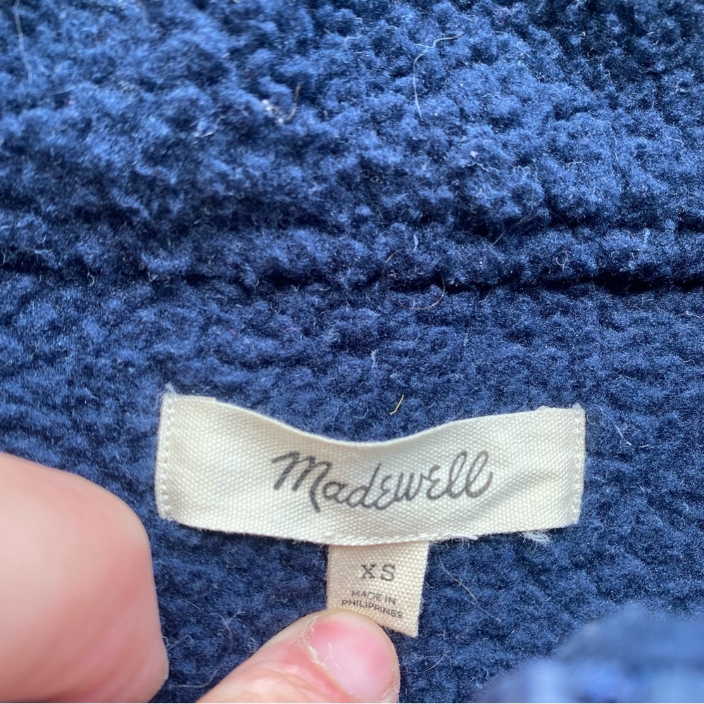 Madewell (Re)sourced Sherpa Zip-Front Jacket
Size XS - Picture 6 of 9